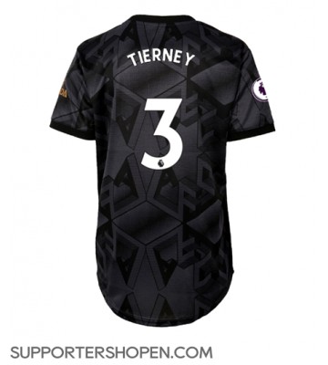 Arsenal Kieran Tierney #3 Borta Matchtröja Dam 2022-23 Kortärmad